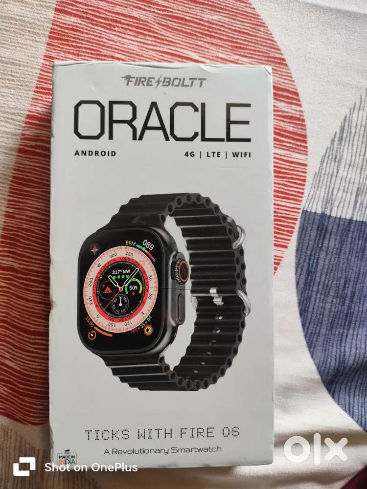 I want to sell my new brand Oracle Smartwatch.