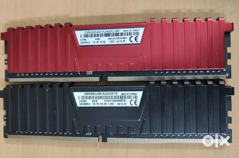 DDR 4 RAM Corsair Vengeance 2400Mhz 16GB