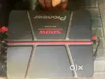 Pianeer subwoofer and car amplifire