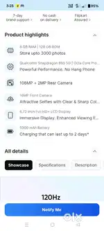 Realme 10 Pro 5G(8GB RAM)(128GB ROM)