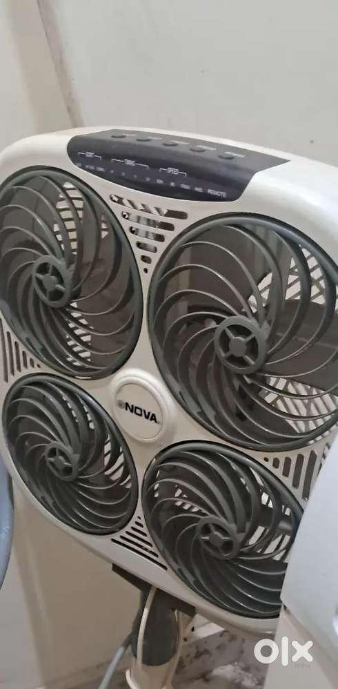 Pedal Fan with remote