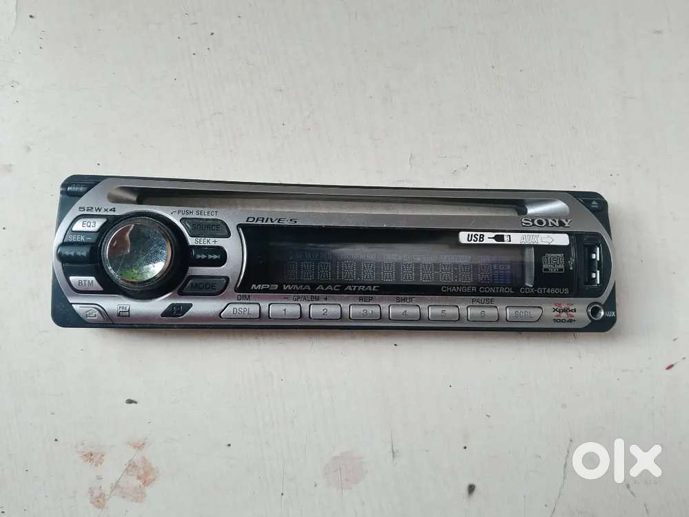 Sony Car Stereo CDX-GT460US  USB + AUX + CD Player