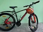 Montra downtown 7x3 geared with disk 700cx35c gray with nano orange