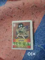 It is card for collection it is a Beyblade card it was very old card