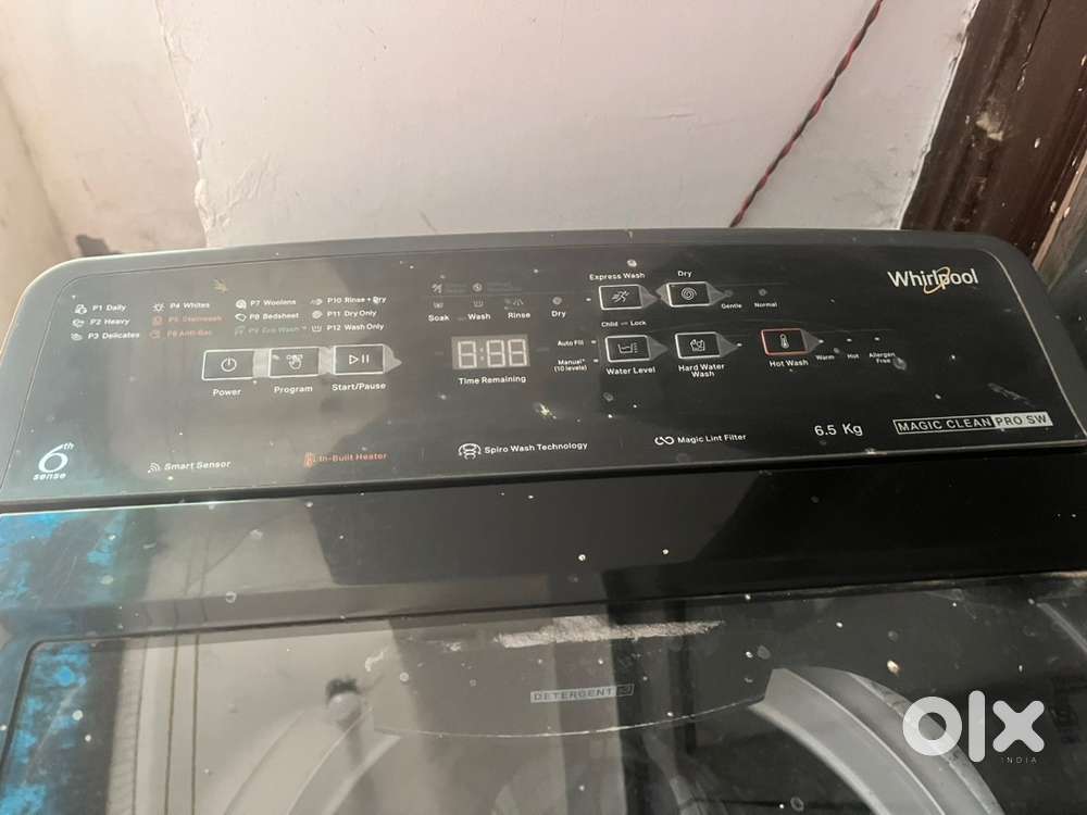 Whirlpool 5star 6.5 Automatic washing machine