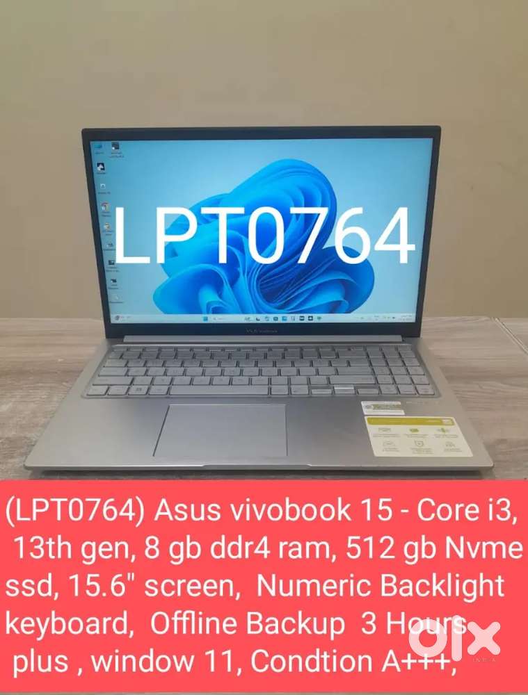 (LPT0764) Asus vivobook 15 Refurbished Laptop