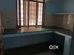 Open single room with kitchen, toilet and bathroom on second floor