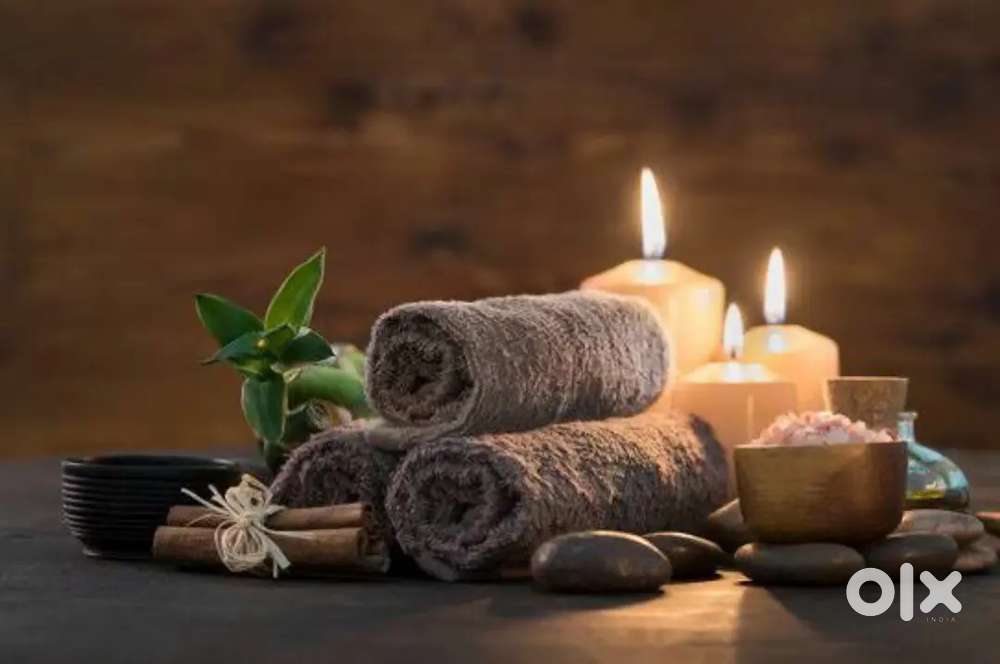 Female spa therapist