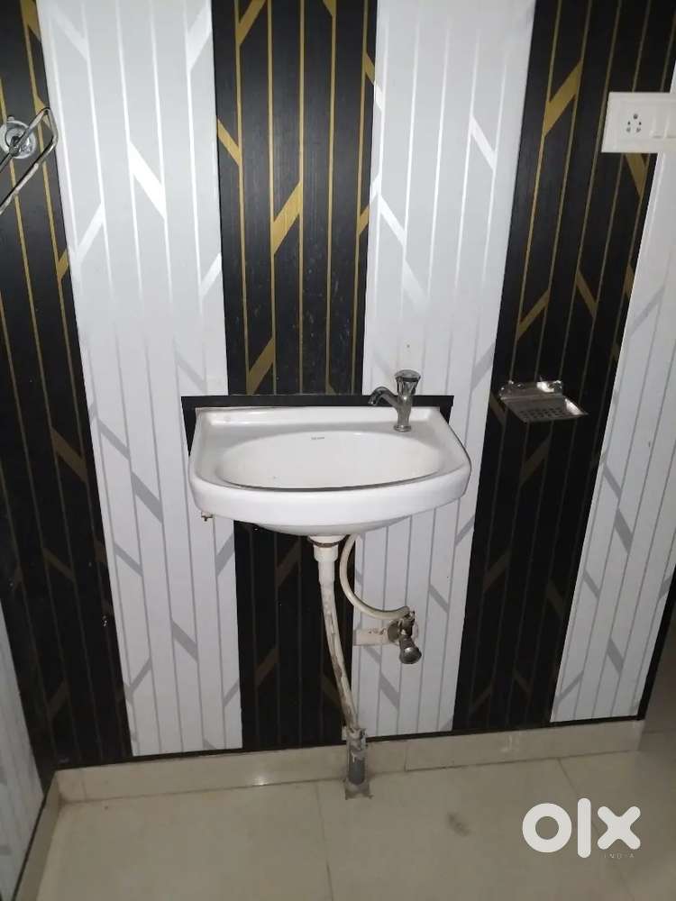 Floor on rent for a small decent family.