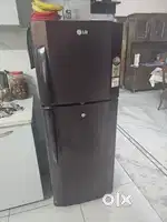 Lg double door 240 litres less used in home