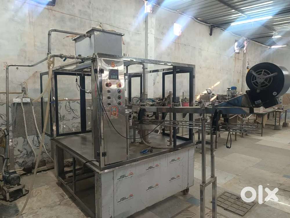 Rent RO mineral water bottling plant