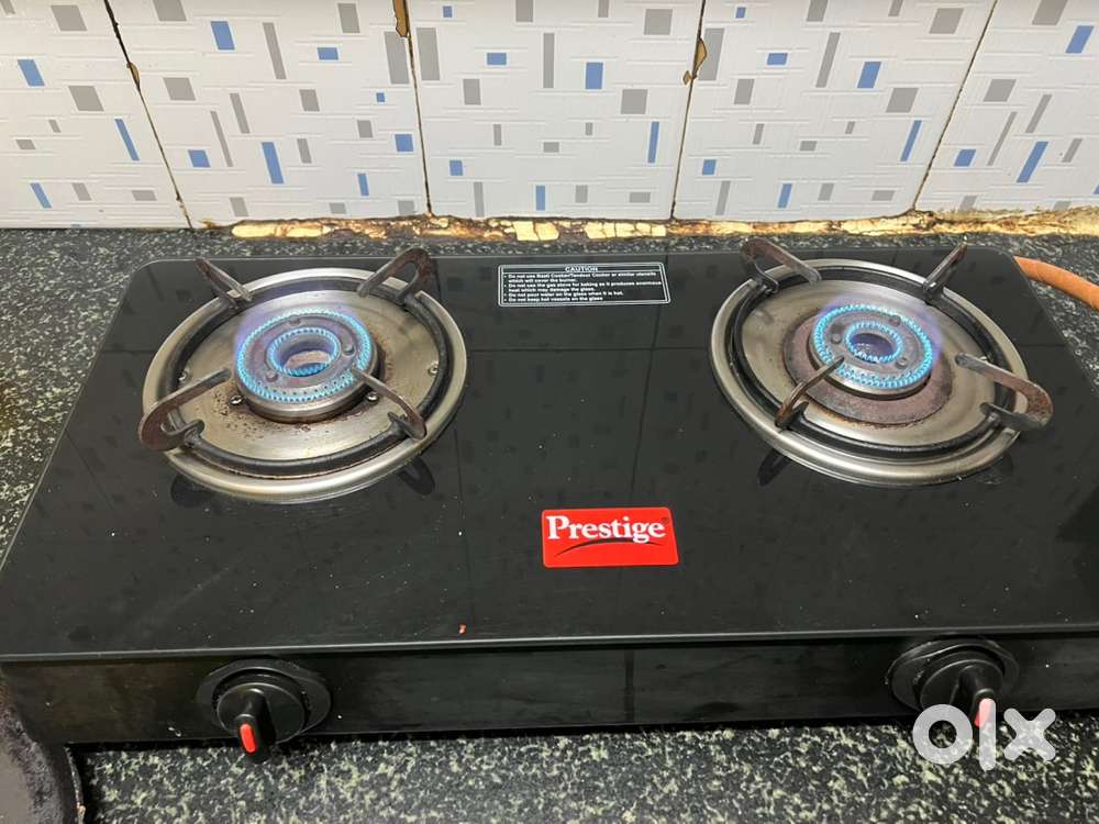 Prestige 2 Burner - Gas Stove (Glass Top)