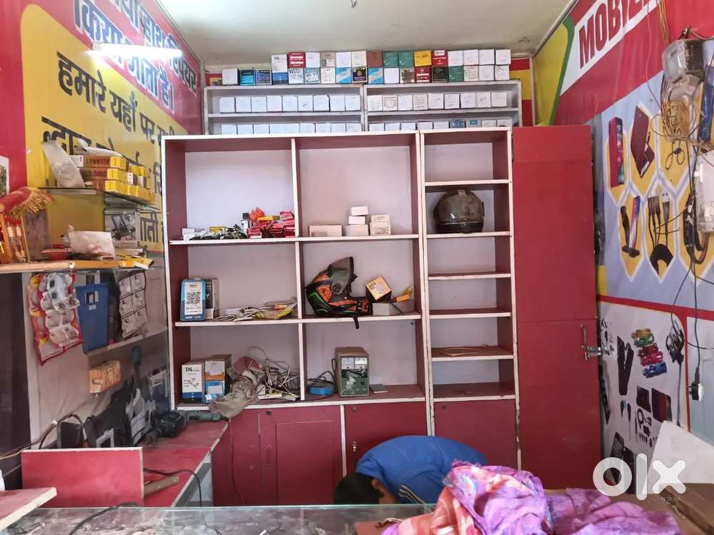 Mobile shop ka saman  sara for sale rack counter table