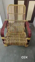Easy chair-Made of cane