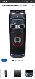 LG boom Box