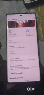Motorola Edege fusion 50 .256GB storage 24gb Ram best condition