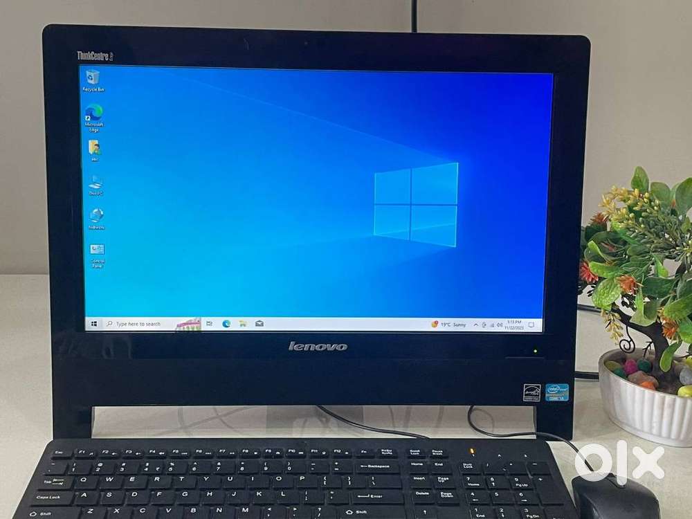 Lenovo All-in-One PC  Core i3  4GB RAM  500GB + SSD  Windows 10