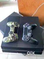 PS4 With Two Controllers