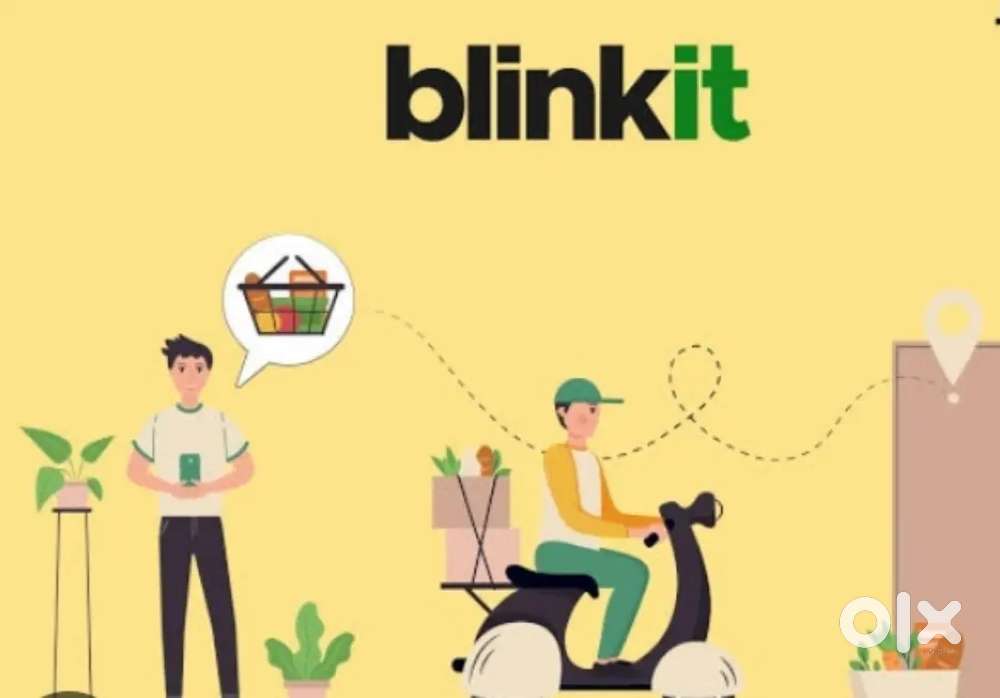 Lucknow blinkit delivery boy