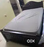 Cupboard and cot