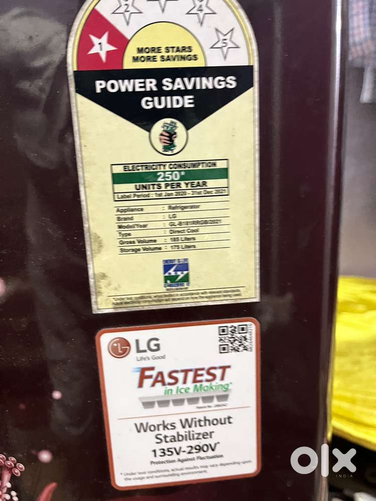 LG 170L good working no any issue