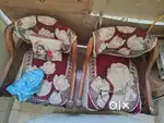 Wooden sofa