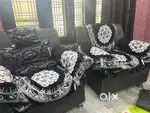 Sofa 5 seated with table
