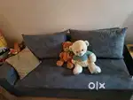 L shape Sofa set with centre table, 2 setty & 2 chairs