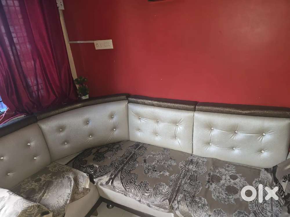 L shaped sofa