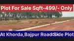 Plot For Sale at Khorda Bajpur, Sqft rs-499/-