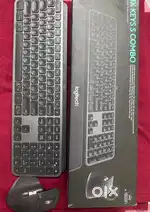 Logitech MX keyboard and mouse