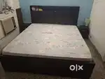 Bed for sale With mattress and 2 side tables