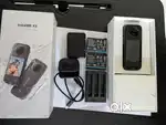 Insta360 x3 with additional batteries & charging dock accessories