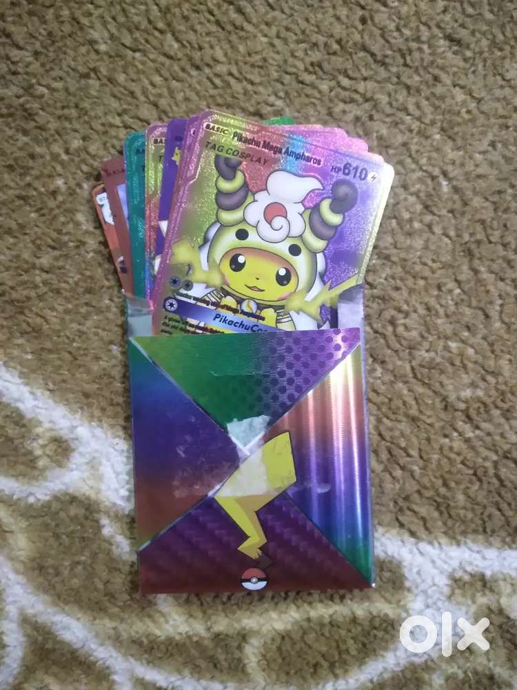 Rainbow Pokemon cards