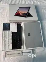 Microsoft Surface Pro 7, Keyboard & a free microsoft Pen