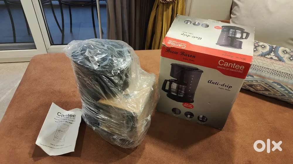 Cantee 1.25l Brew Baron Coffee Maker