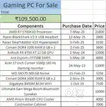 Gaming PC For Sale: R7 5700X3D with RX 6750 XT