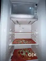 Voltas 210 liter fridge Rs. 10000  & Medal Bed  size 36X74  Rs. 5000/-