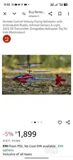 Velocity helicopter