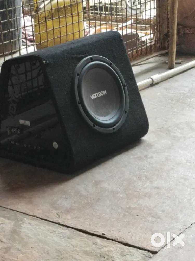 Woofer for car music