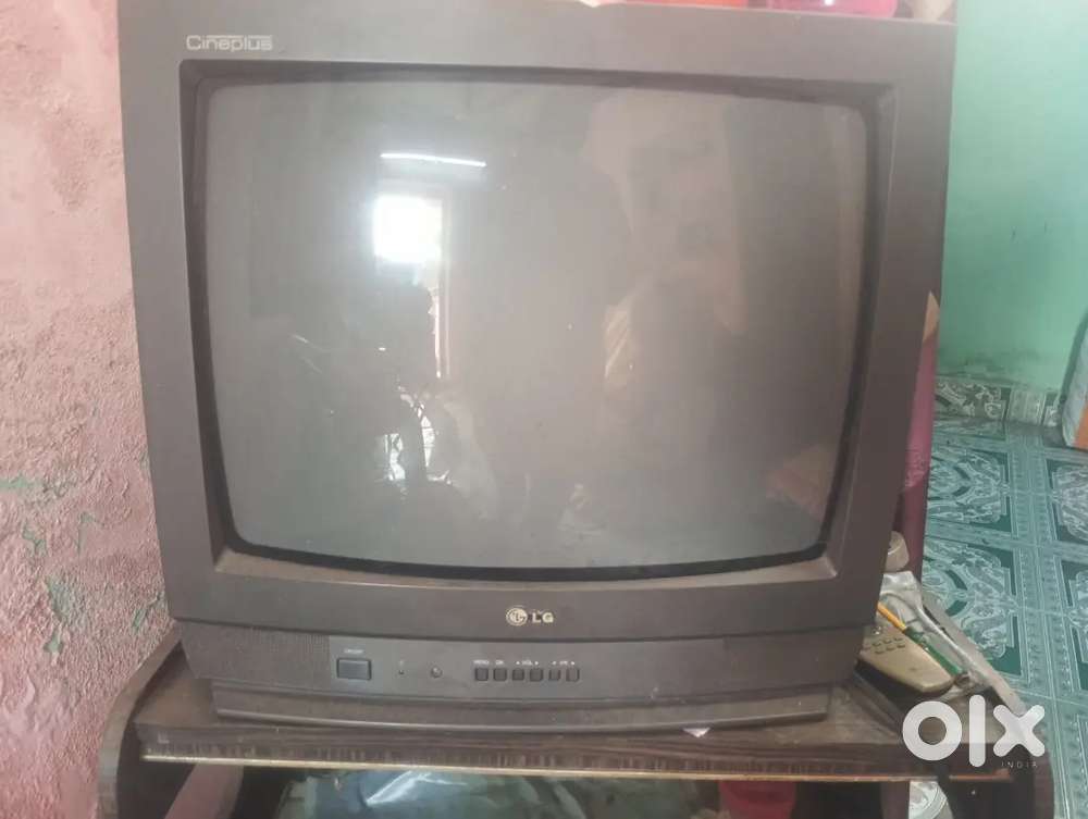 LG model Old TV and Whirlpool semi automatic washing machine