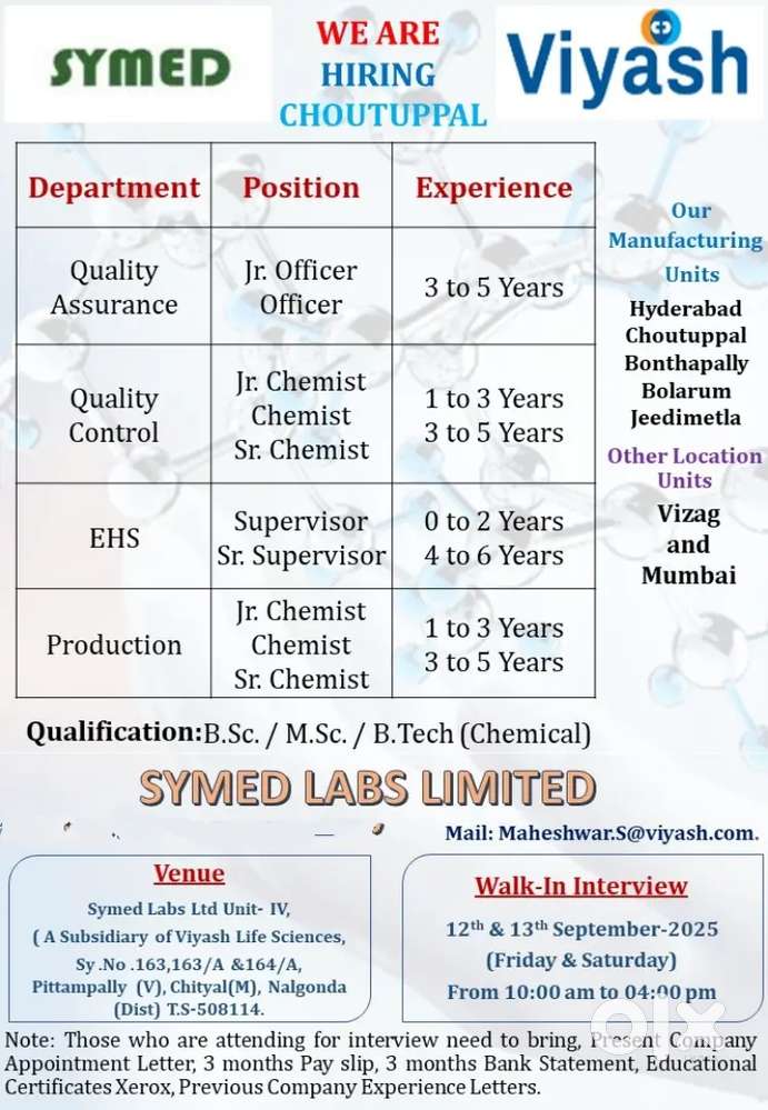Pharma jobs