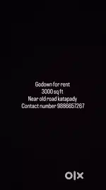 Godown for rent