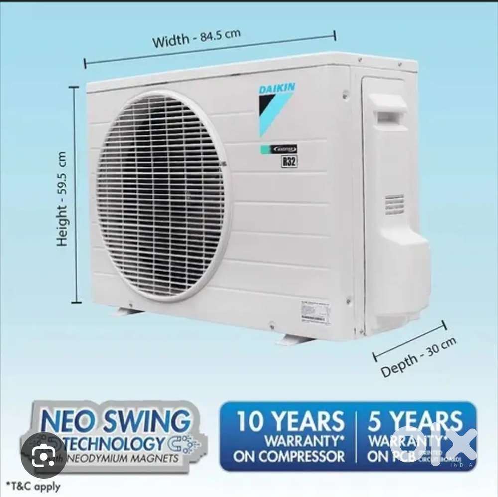 Daikin ac 1.5 ton 5star inverter split ac