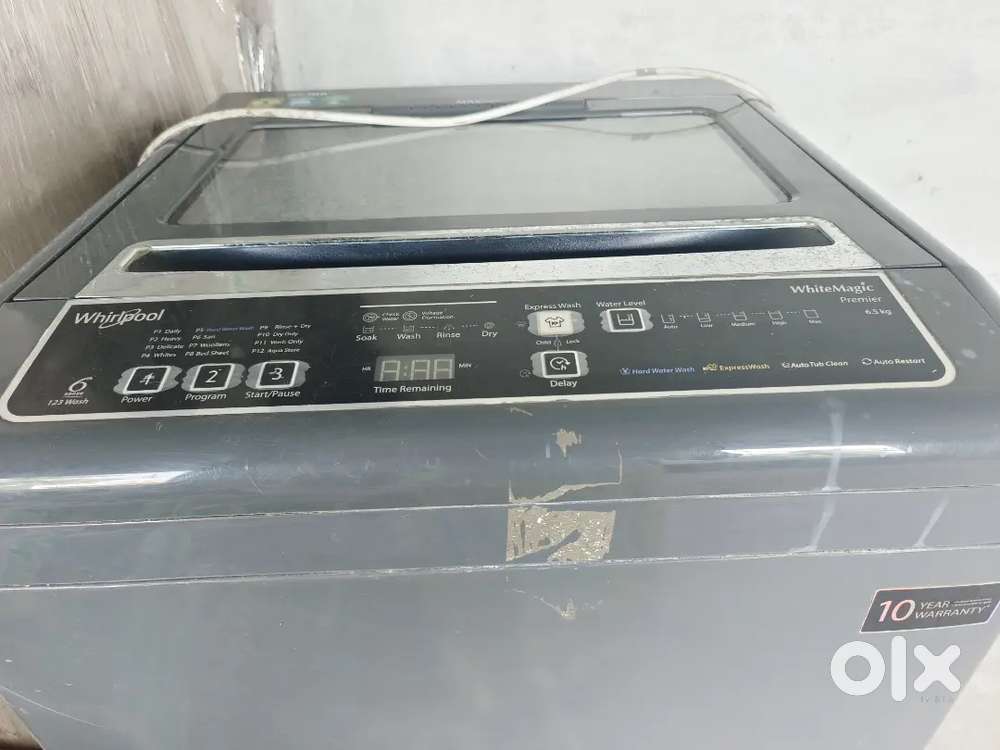 Whirlpool Washing machine just months used