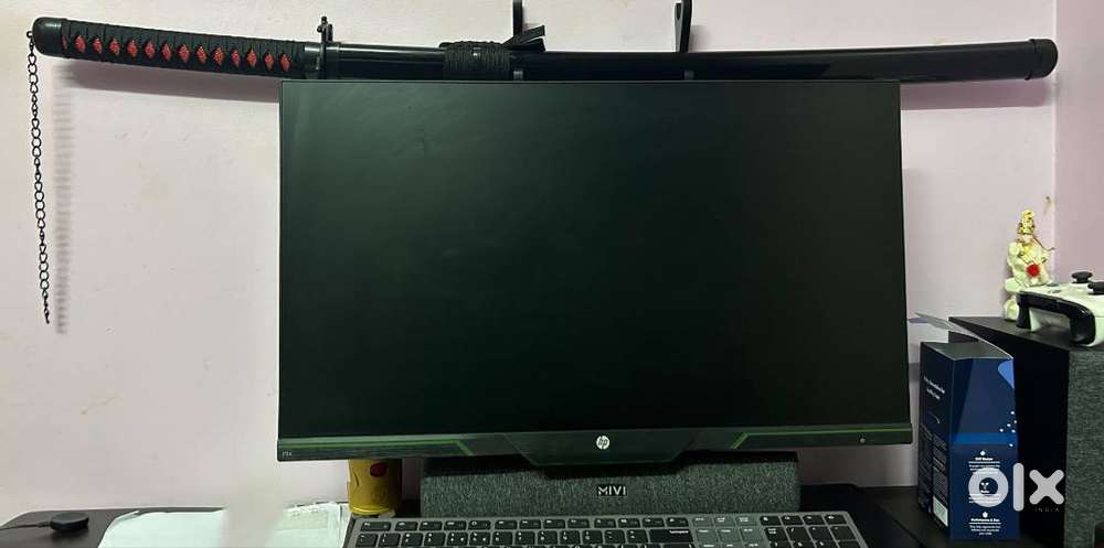 HP Monitor 25X 24.5-inch Full HD Gaming Display Monitor(Black)