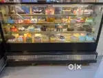 Commercial display cake counter