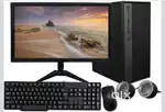 TECNICO Desktop Computer Set, Core i5-2400, 8GB RAM, 128GB SSD