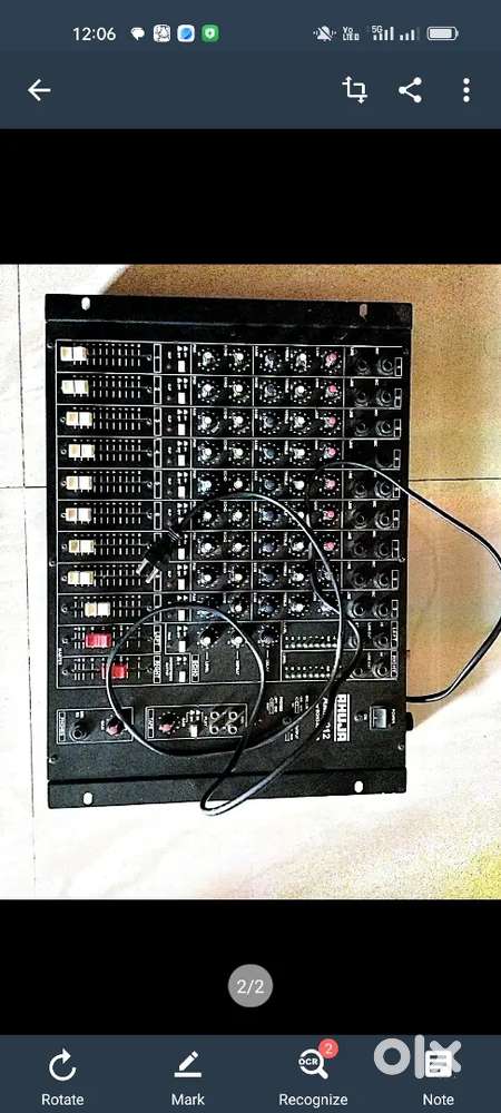 Mixer Ahuja AMX-912, 9 channel