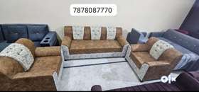 New sofa set only factory rate1 sofa set 5 sitar .124992 L size sofa 14999 wholesale price3 double b...